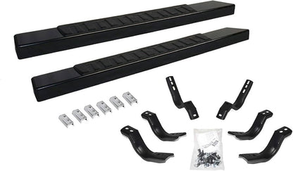 Go Rhino 04-14 Ford F-150 6in OE Xtreme II Complete Kit w/SideSteps + Brkts - 6862412652T