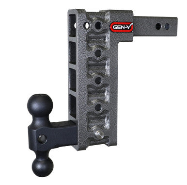 Gen-Y Mega Duty 2in Shank 10in Drop 1.5K TW 10K Hitch w/GH-031 Dual-Ball - GH-315