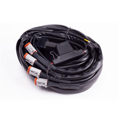 Baja Designs Universal LP9 LP6 LP4 UpfitterWiring Harness - 4 Light Max - 640325UP