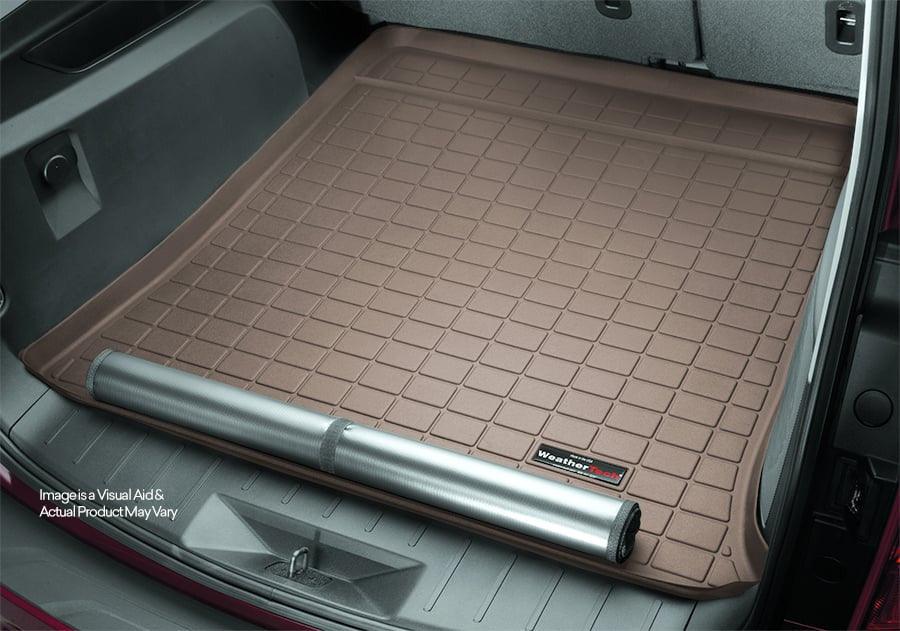 WeatherTech 21-24 Jeep Wrangler 4xe Cargo Liner w/Bumper Protector - Black - 411452SK