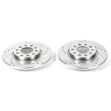 Power Stop 15-17 Chrysler 200 Rear Evolution Drilled & Slotted Rotors - Pair - AR83089XPR