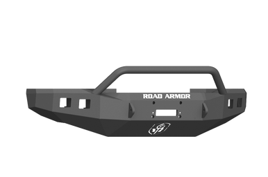 Road Armor 17-20 Ford F-250 Stealth Front Winch Bumper w/Pre-Runner Guard - Tex Blk - 617F4B