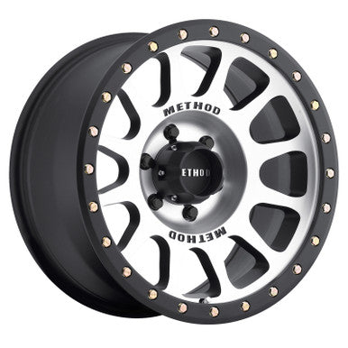 Method MR305 NV 18x9 +18mm Offset 6x5.5 108mm CB Machined/Black Street Loc Wheel - MR30589060318