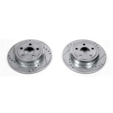 Power Stop 11-19 Dodge Durango Rear Evolution Drilled & Slotted Rotors - Pair - AR83075XPR