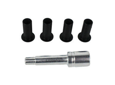 Kentrol Jeep CJ/ YJ/ TJ Door Hinge Liner - Textured Black - 70005