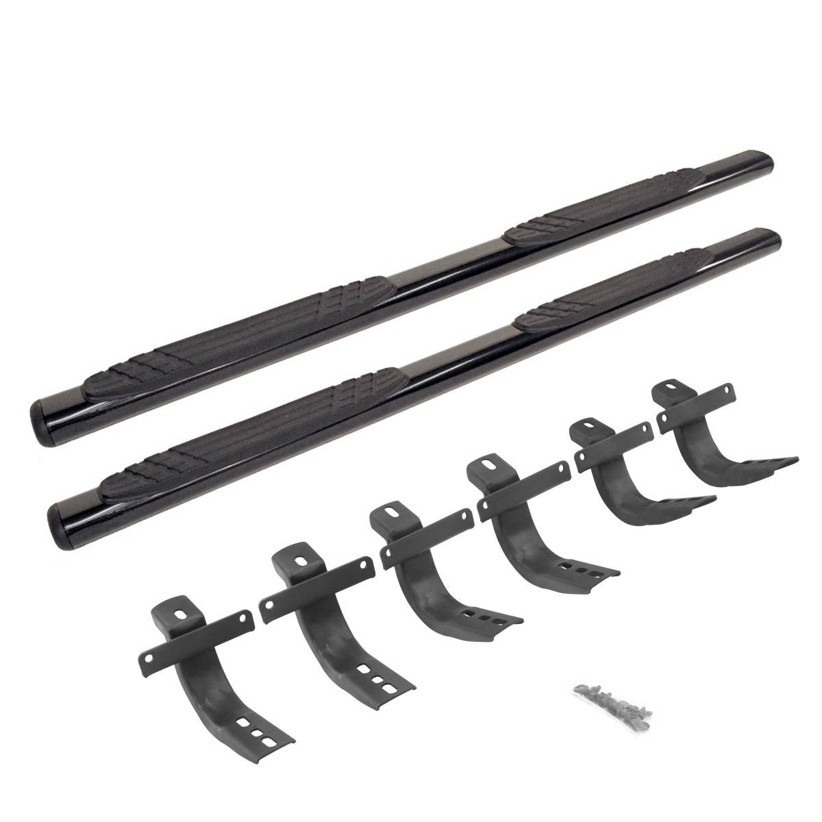 Go Rhino 2021+ Ford Bronco (Excludes Sport Models) 4in OE Xtreme Complete Kit w/SideSteps + Brkts - 684412971T