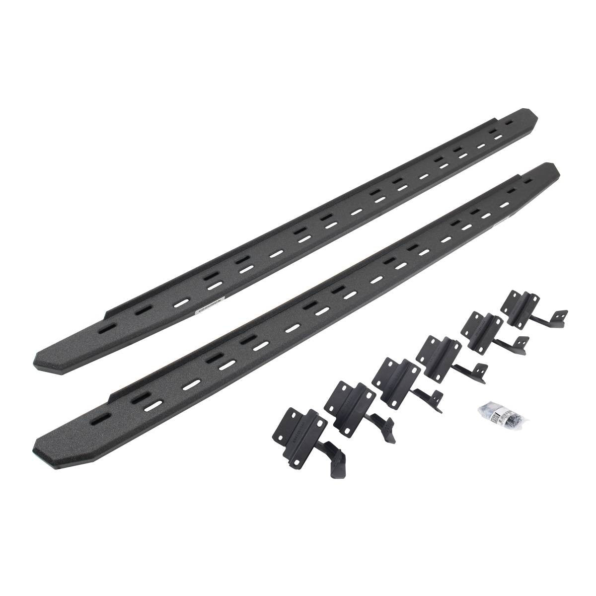 Go Rhino RB30 Slim Line Running Boards w/Mounting Bracket Kit