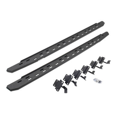 Go Rhino RB30 Slim Line Running Boards w/Mounting Bracket Kit For 2015-21 Ford F-150 SuperCrew - 69615587ST