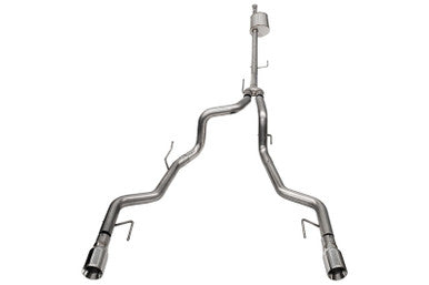 Corsa 2022-2024 2023 Ford F-150 SuperCrew/5.5ft Bed 5.0L V8 Sport Cat-Back Dual Rear Exit-Polished - 21184