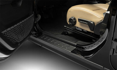 Bushwacker Jeep Wrangler JL Trail Armor Rocker Panel and Sill Plate Cover- Black - 14095