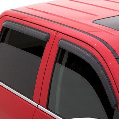 AVS 14-18 Subaru Forester Ventvisor Outside Mount Window Deflectors 4pc - Smoke - 94375