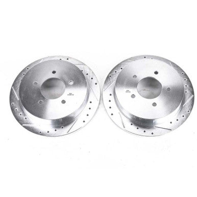 Power Stop 97-00 Ford Expedition Rear Evolution Drilled & Slotted Rotors - Pair - AR8559XPR