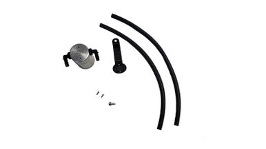 J&amp;L 19-24 Ford/Lincoln SUVs &amp; Trucks w 2.0 EcoBoost Driver Side Oil Separator 3.0 - Clear An - 3044D-C