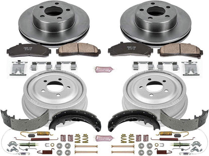 Power Stop 98-02 Ford Ranger 4WD Front & Rear Autospecialty Brake Kit - KOE15004DK