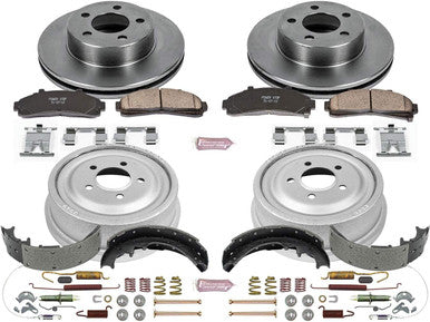 Power Stop 98-02 Ford Ranger 4WD Front & Rear Autospecialty Brake Kit - KOE15004DK