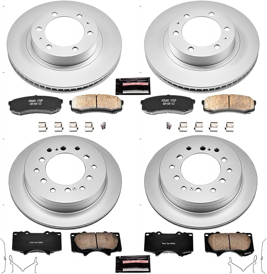 Power Stop 03-09 Toyota 4Runner Front & Rear Z17 Evolution Geomet Coated Brake Kit - CRK138
