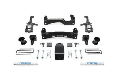 Fabtech 15-20 Ford F150 4WD 6in Basic Sys w/Perf Shks - K2194