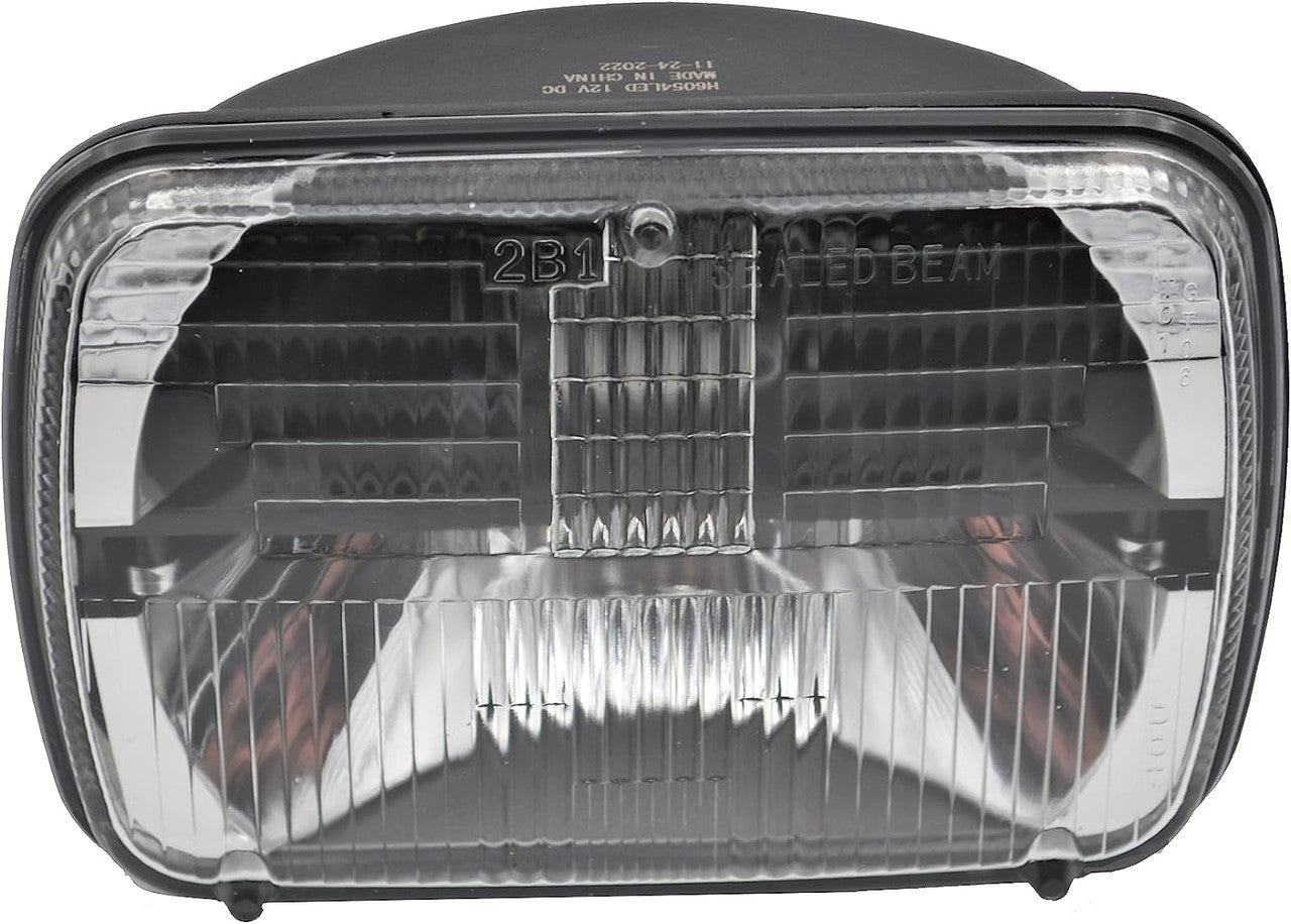 Rugged Ridge 87-95 Jeep Wrangler YJ / 79-01 Cherokee Sealed Beam LED Headlights 4x7in. (1pc) - 12402.85