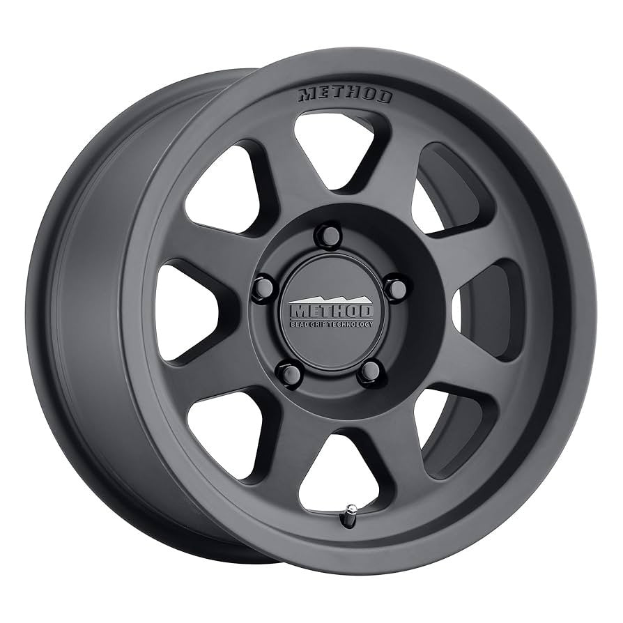 Method MR315 17x8.5 +25mm Offset 8x6.5 130.81mm CB Machined Wheel - Gloss Black Lip - MR315785801625