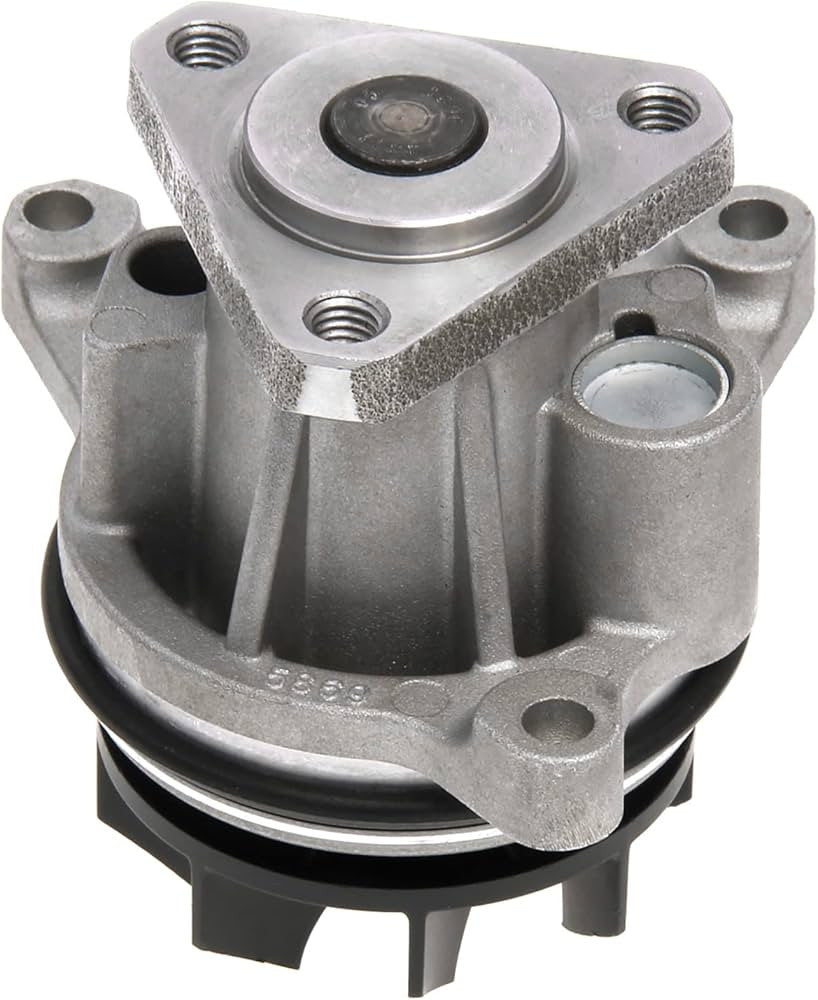 Gates 15-22 Ford Mustang 4Cyl 2.3L Aluminum Reverse Rotation Water Pump (w/Metal Gasket ) - 41211