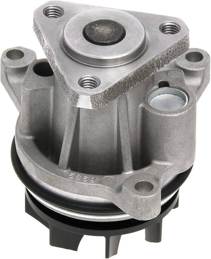 Gates 15-22 Ford Mustang 4Cyl 2.3L Aluminum Reverse Rotation Water Pump (w/Metal Gasket ) - 41211