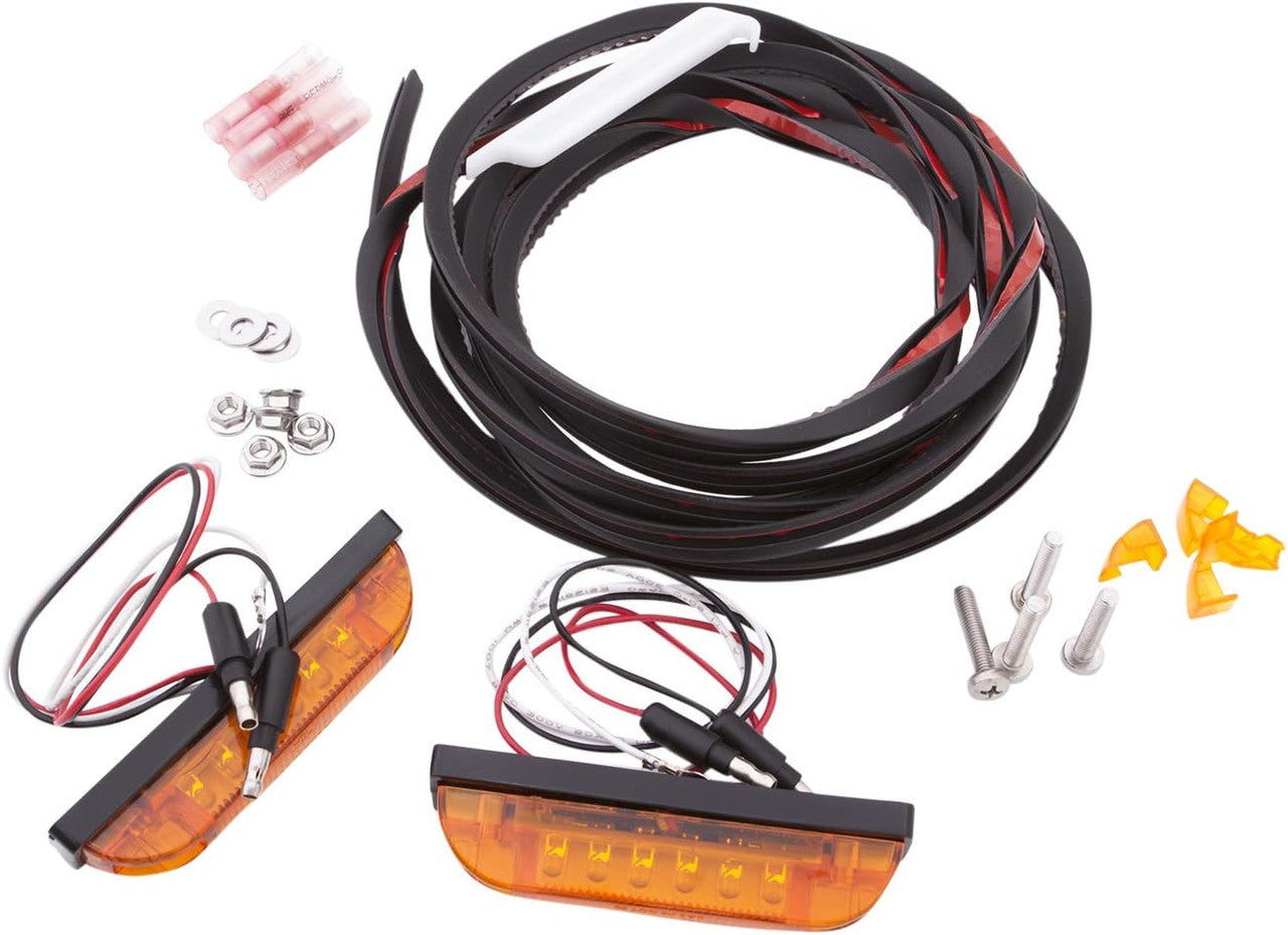 Bushwacker 99-18 Universal 3-Wire Led Marker Light Kit For Flat Style Flares - PK1-LT1-0003