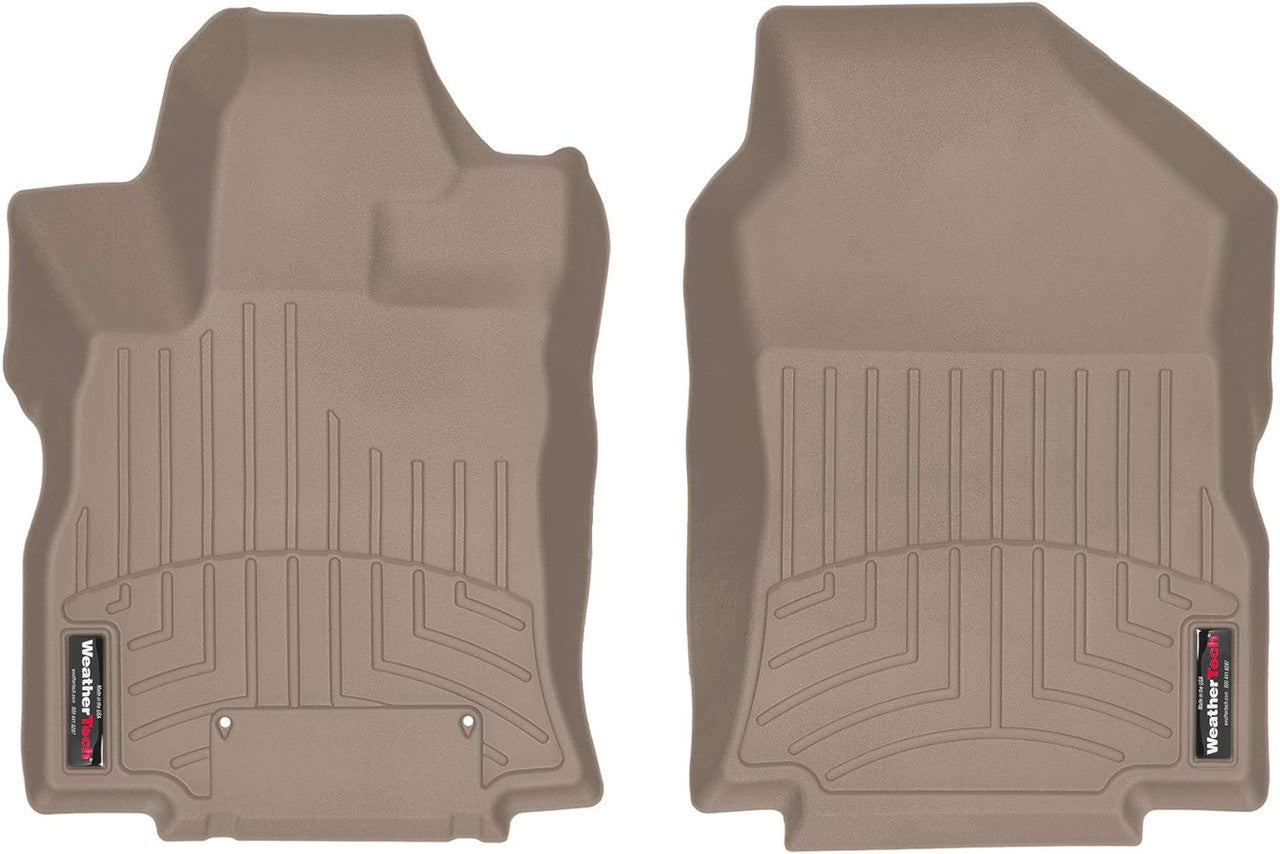 WeatherTech 2019+ Subaru Ascent Front FloorLiner - Tan - 4514751