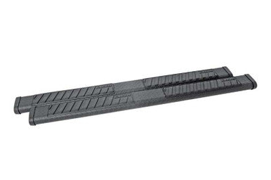 Dee Zee Universal Tubes - 6In Oval - Brite Tread Aluminum (CrewCab) - DZ16421
