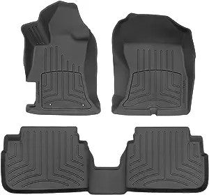 WeatherTech 18+ Subaru Crosstrek (EXCL Hybrid)/ 17+ Impreza (Sedan/Hatchback) Floorliner HP BLK - 441107-1-2IM
