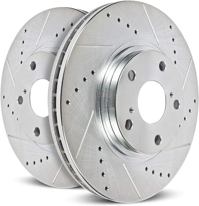 Power Stop 06-08 Lincoln Mark LT Front Drilled & Slotted Rotor - Pair - AR8594XPR