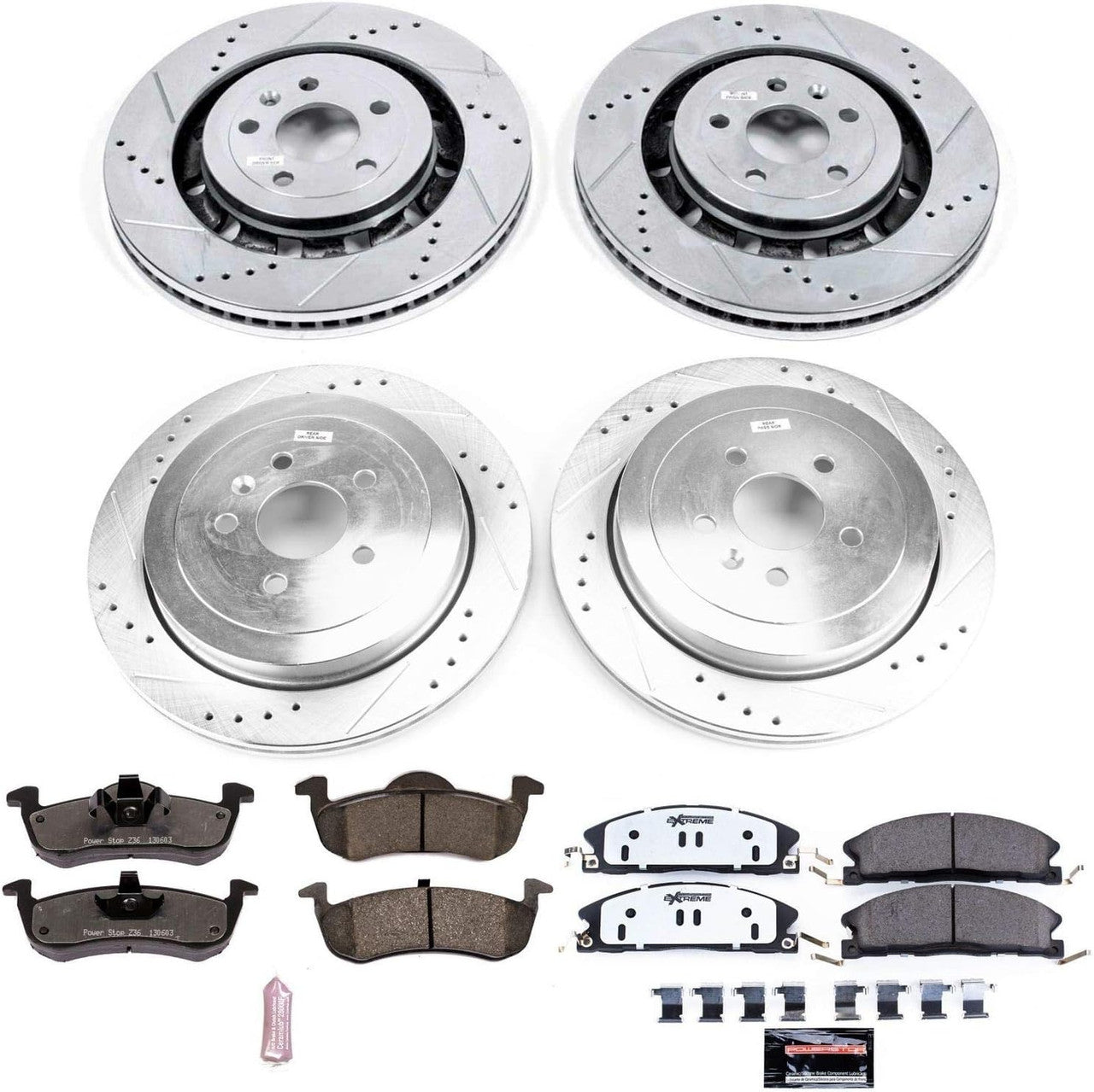 Power Stop 21-22 Ford F-150 Front & Rear Z36 Truck & Tow Brake Kit - K8804-36