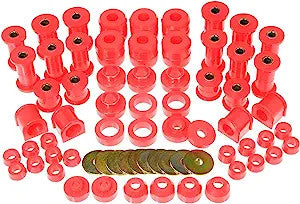 Prothane 87-96 Jeep Wrangler Total Kit - Red - 1-2005