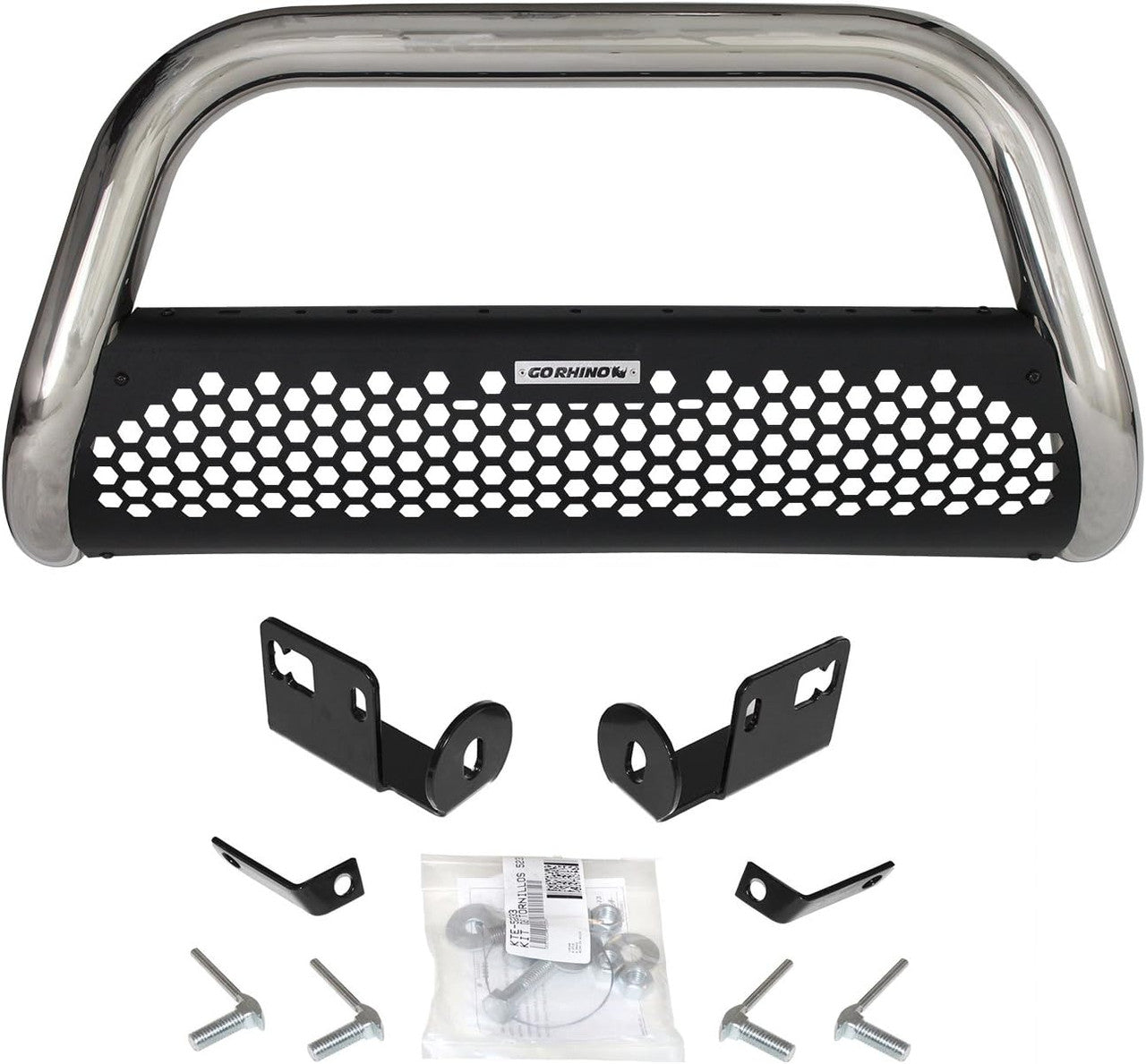 Go Rhino 04-05 Ford F-150 Heritage RHINO! Charger 2 RC2 Complete Kit w/Front Guard + Brkts - 55286PS