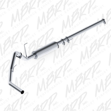 MBRP 2004-2008 Ford F150 EC/CC-SB 3in Cat Back Single Side AL P Series Exhaust - S5200P