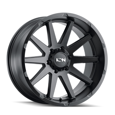 ION Type 143 20x9 / 6x135 BP / 0mm Offset / 87.1mm Hub Matte Black Wheel - 143-2936MB