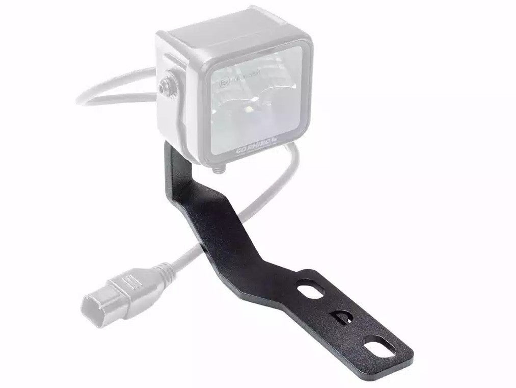 Go Rhino XE Hood Hinge Cube Light Mount For 2019-21 Toyota RAV4 - Installed