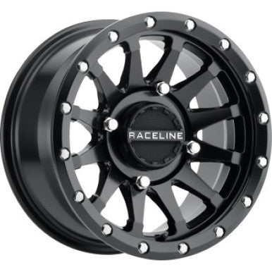 Raceline A95B Trophy 14x7in / 4x110 BP / 10mm Offset / 83.8mm Bore - Satin Black Wheel - A95B-47011+10
