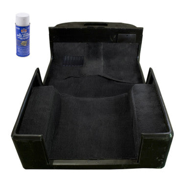 Rugged Ridge Deluxe Carpet Kit w/ Adhesive Black 97-06TJ - 13696.01