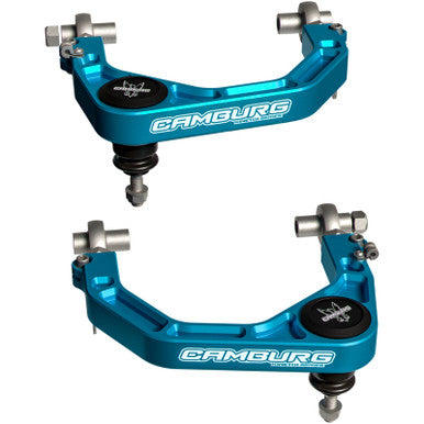 Camburg 2024 Toyota Tacoma 2WD/4WD KINETIK V2 Performance Billet X-Joint XL Upper Arms (KING BLUE) - CAM-310277-BLU