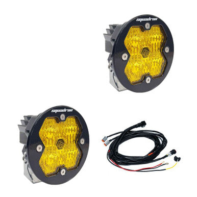 Baja Designs Squadron-R 2.0 Sport LED Wide Cornering (Pair) - Baja Amber - 5878152