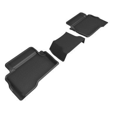 3D MAXpider Kagu 2nd Row Floor Liner For 2024 Toyota Tacoma Double Cab - Black - L1TY32221509