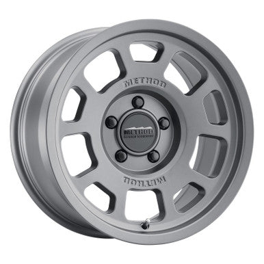 Method MR705 17x8.5 +35mm Offset 5x150 110.5mm CB Titanium Wheel - MR70578558835