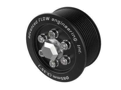 aFe POWER Supercharger Power Pulley Kit w/ Hub 3.35 IN For 2018-21 Jeep Grand Cherokee Trackhawk