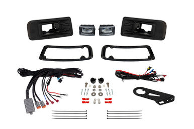 Diode Dynamics 2022+ Ford Maverick Elite Series Add-On LED Fog Light Kit Cool White - DD7768