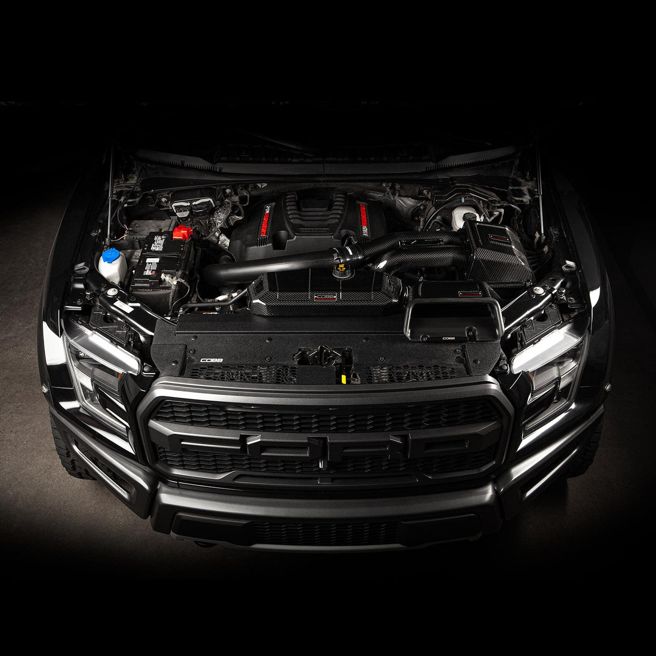 Cobb Ford 17-22 Ford F-150 2.7L/3.5L EcoBoost Redline Carbon Fiber Air Scoop- Installed