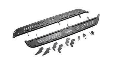 N-FAB 21-23 Ford Bronco 4 Door Roan Running Boards - Textured Black - NBF214B-TX