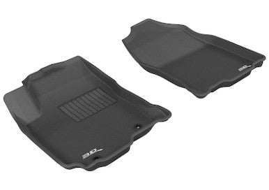 3D MAXpider Kagu 1st Row Floor Mat for 2013-2018 Toyota RAV4/RAV4 Hybrid - Black - L1TY12711509