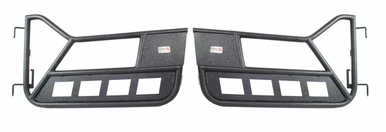 Fishbone Offroad 97-06 Jeep Wrangler TJ Front Tube Doors - Black Textured Powdercoat Steel - FB24077