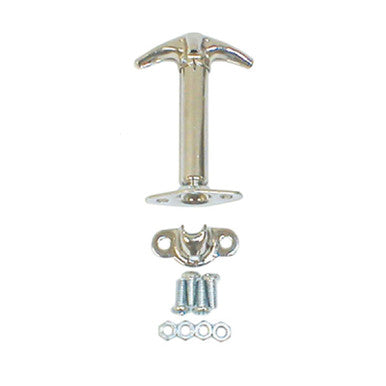 Rugged Ridge 41-95 Jeep CJ / Jeep Wrangler YJ Chrome Hood Catch - 11302.02