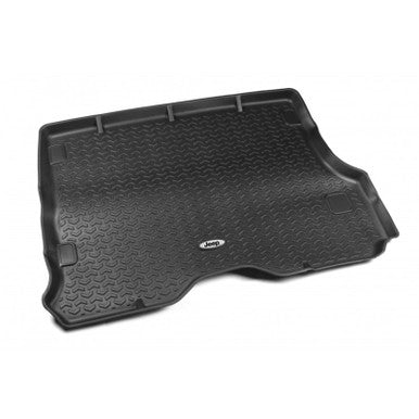 Rugged Ridge Floor Liner Cargo Black 1984-2001 Jeep Logo Cherokee XJ - DMC-12975.29
